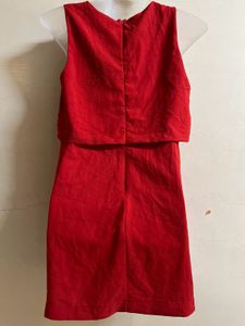 FOREVER21 Branded Red One Piece