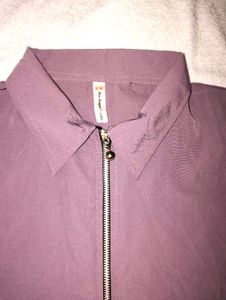 Women's Purple Zip-Up Jacket