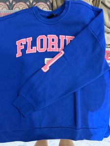 ONLY Blue Florida Miami Sweatshirt