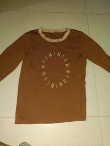 Green V-neck Polo T-Shirt