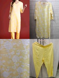 3 Floral Print Kurta Sets