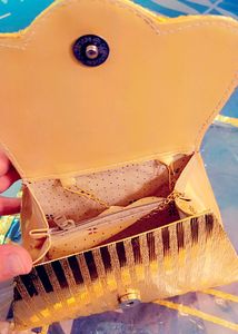 Bridal Hand Purse. Gold Colour ✨✨⚡