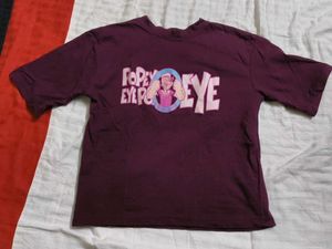 Popeye Eyepatch Turtleneck T-Shirt
