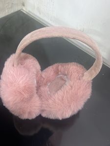 Fluffy Pink Earmuffs