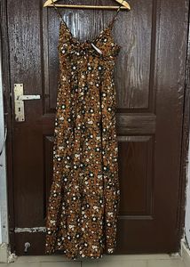 GAP Floral Print Maxi Dress