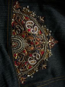 Embellished Denim jacket