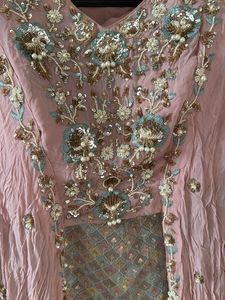 Embellished Pink Lehenga Choli Set