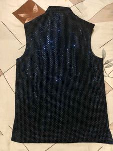 Men's Sequined Nehru Jacket