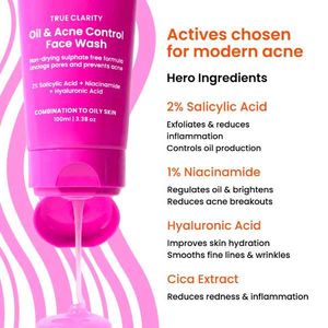 Foxtale Oil and Acne Control Face Wash | 2% Salicy