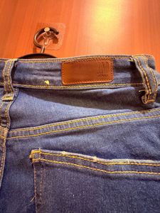 AND Blue Denim Flare Jeans