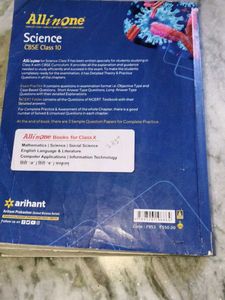 Arihant All in One Science CBSE Class 10