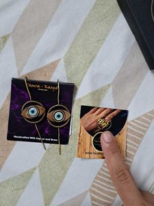 Handcrafted Evil Eye Earrings
