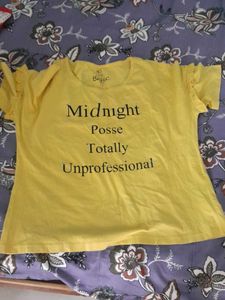 Yellow Graphic T-Shirt