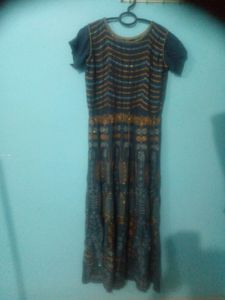 Cotton  Long Frock