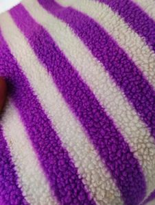 Wet-Free Baby Sheet – Purple & White (21x28 inch)