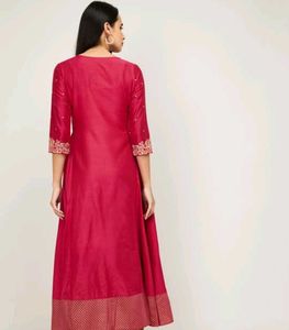 Span A-line Kurta