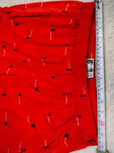 Men's Red Printed Boxer Shorts ♥️♥️♥️