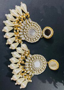 Woman’s Husband Fancy Party Earrings
