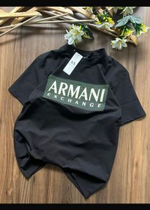 Armani Exchange Black T-Shirt