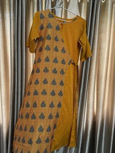 3 Elegant Teal Kurta with Ethnic Border