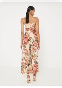 Further Slashed New I Floral Halter Neck Jum
