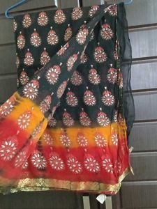 Beautiful Indian Saree with stitched blouse