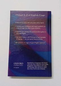 Oxford A-Z of English Usage book