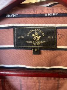 Santa Barbara Polo. Striped Casual Shirt and kille