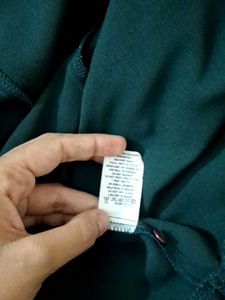 Stylish Emerald Green Tunic Top