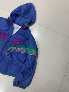 Vintage Blue Windbreaker Jacket 🇺🇸