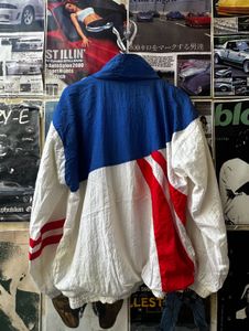 Vintage US flag windbreaker jacket