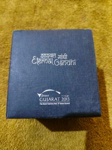 Vibrant Gujarat Eternal Gandhi Crystal Paperweight