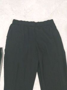 Black Palazzo Pants with Dupatta