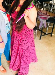 Wine Coloured Gown