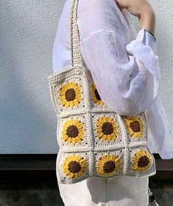 crochet handbag