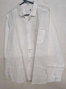 Classic White Men's Shirt