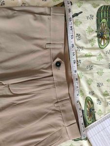 Men's Beige Casual Chinos
