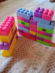 Wooden &amp; plastic blocks