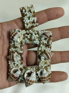 Card-board Earrings No. 1