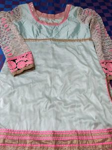 Kurta With Patiyala Salwar Dupatta