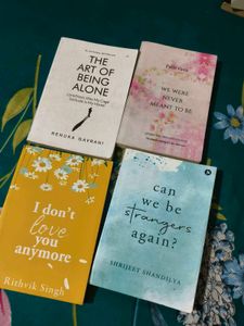 Collection of 4 Popular Fiction Books