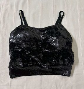 Sparkling Sequin Party Cami Top/ Blouse