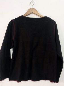 ⚫ Fancy Black T-shirt Com Sweater⚫