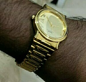 HMT New Watch Gold Plate ⌚