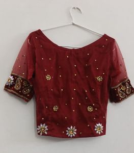 Red Heavy Designer Bridal Lehanga