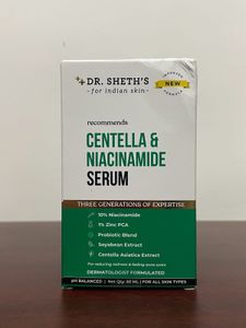 Dr Sheth’s Centella & Niacinamide Serum New