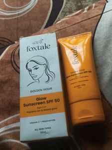 Foxtale Glow Sunscreen SPF 50