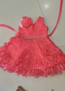 Baby Girl Red Party Dress
