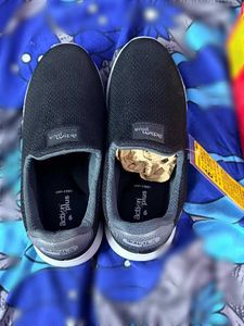 Men’s Black Slip-On Casual Shoes