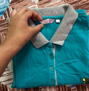 Sea Green And Off White Night Wear... Combo